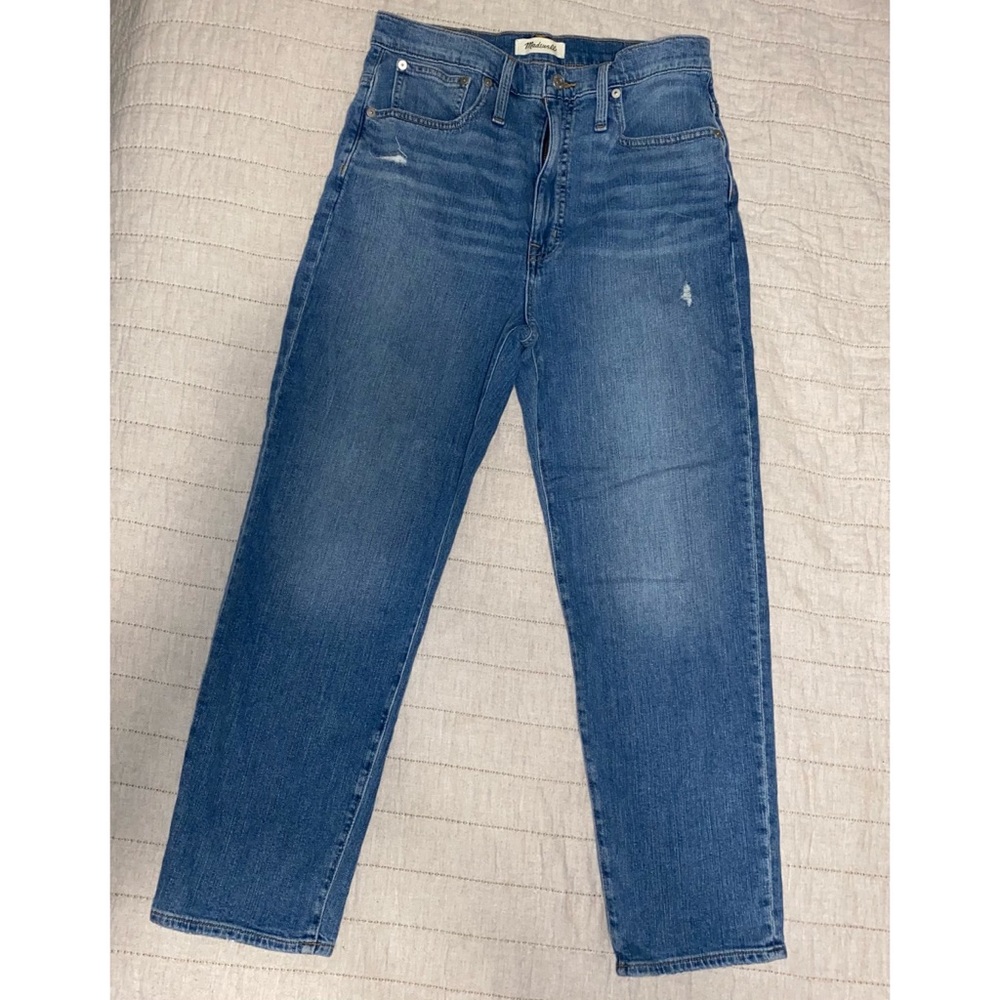 Madewell womens classic straight leg jeans
